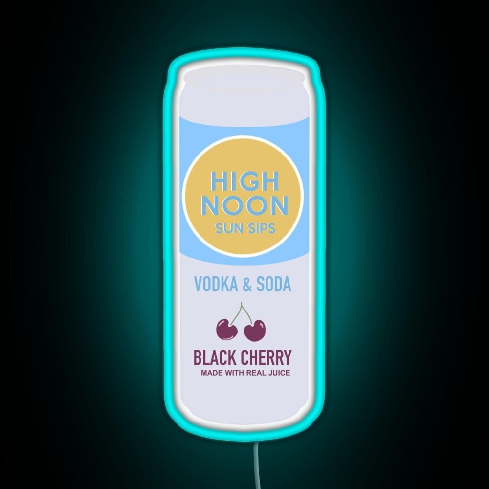 High Noon Black Cherry Rgb Led Neon Sign Pop Wall Art - Shineneon