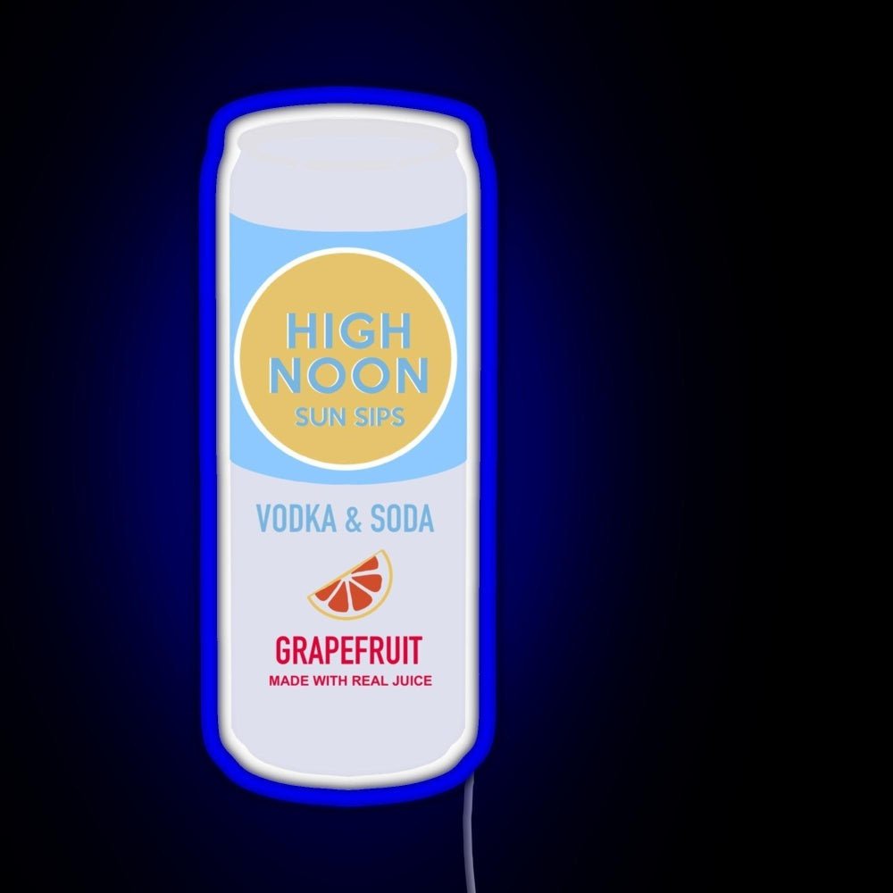 High Noon Grapefruit Rgb Led Neon Sign Pop Wall Art - Shineneon