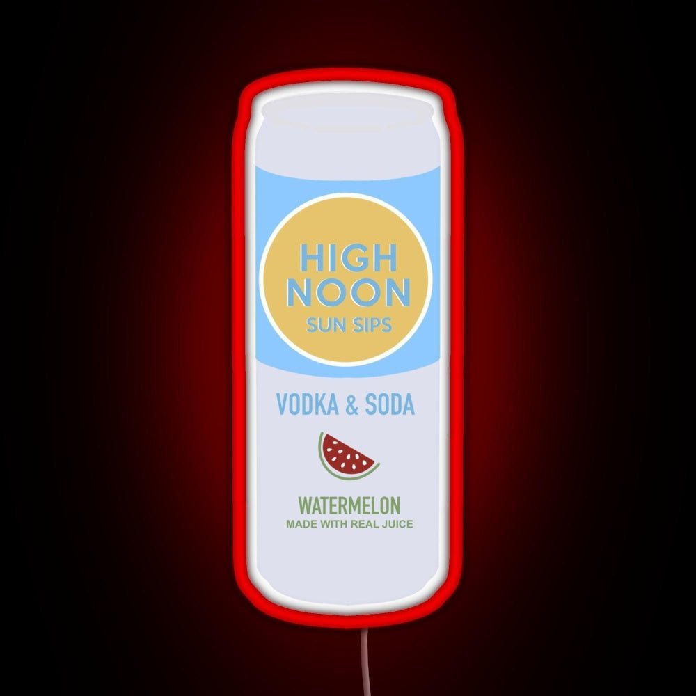 High Noon Watermelon Rgb Led Neon Sign Pop Wall Art - Shineneon