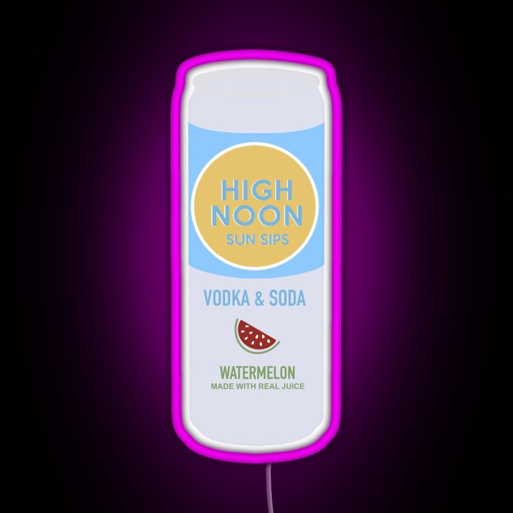 High Noon Watermelon Rgb Led Neon Sign Pop Wall Art - Shineneon