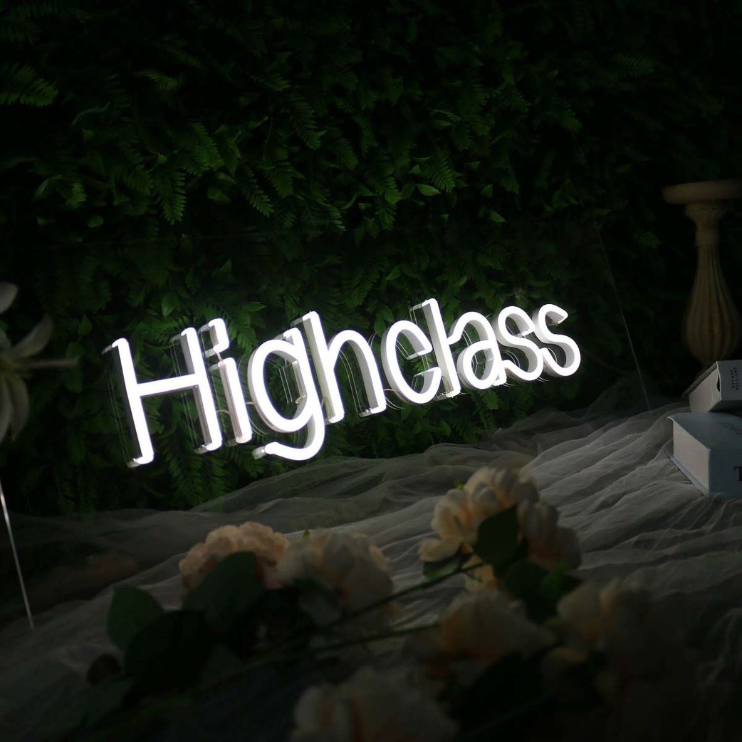 Highclass White Led Neon Sign - Shineneon