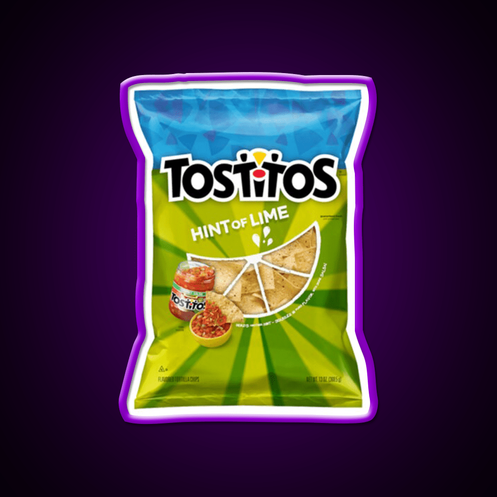 Hint Of Lime Snack Food Led Neon Sign Rgb Color - Shineneon