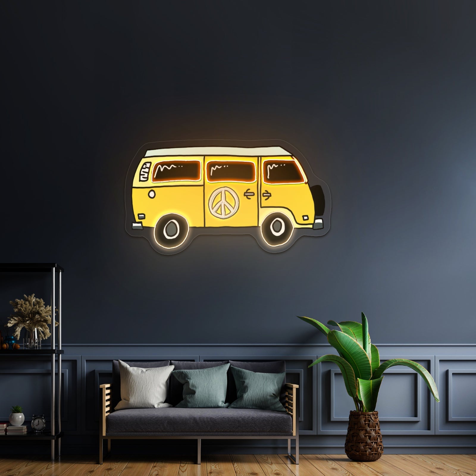 Hippie Truck Neon Signs For Business - Shineneon