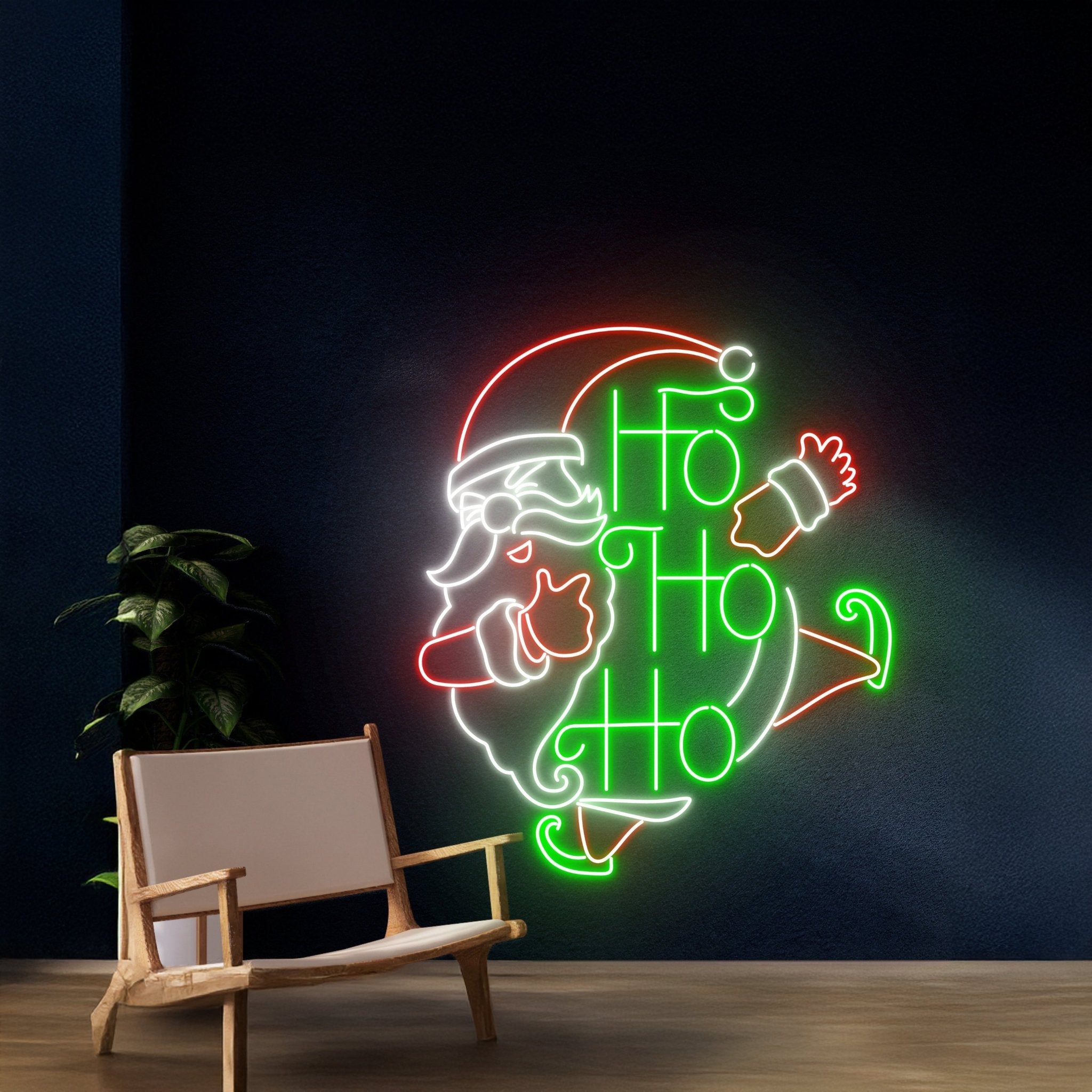 Ho Ho Ho Neon Sign Christmas Decor - Shineneon