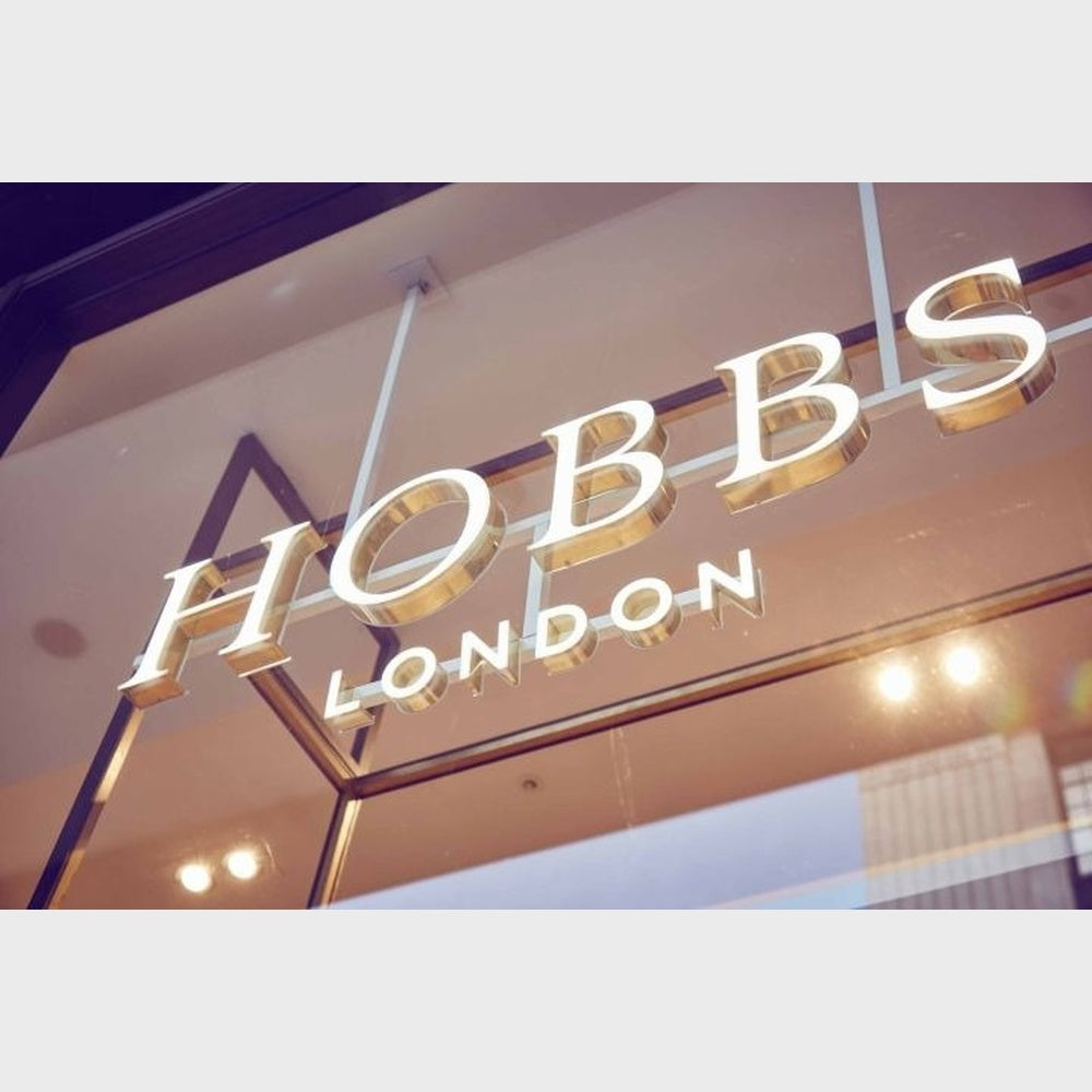 Hobbs London 3D Frontlit Channel Letters Led Light Sign