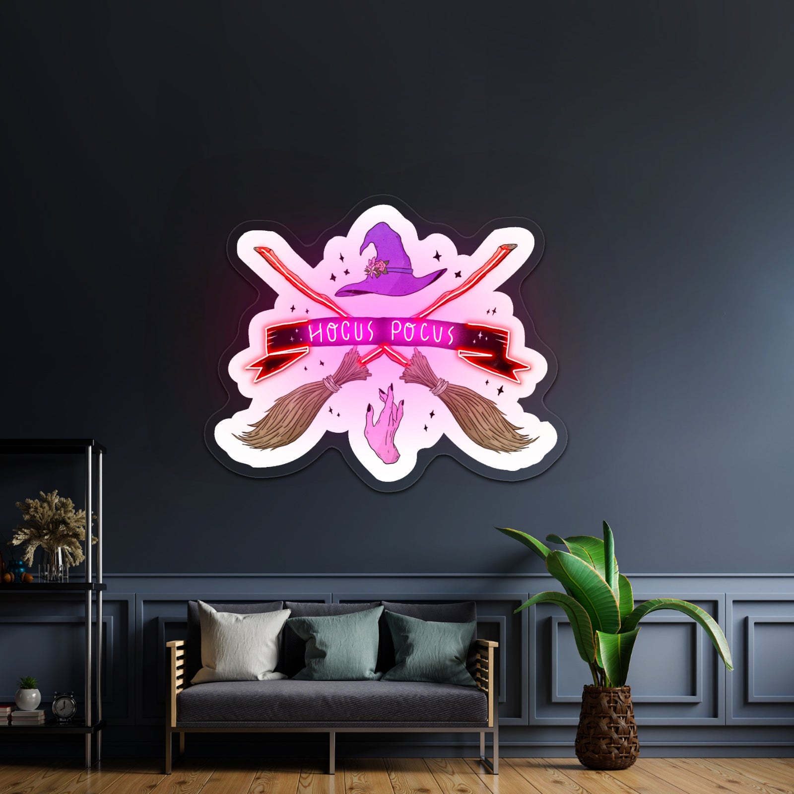 Holy Night Xmas Led Neon Acrylic Artwork For Sale