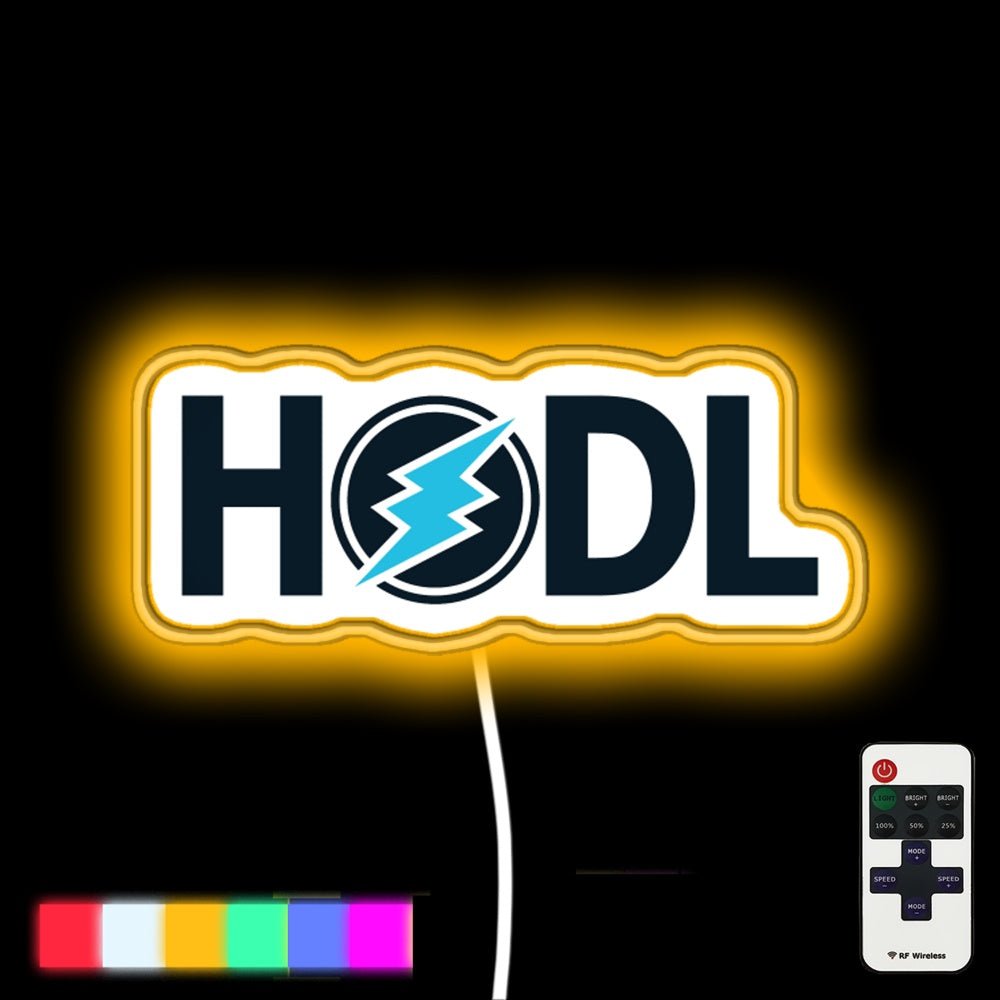 Hodl Electroneum Etn Led Neon Sign - Shineneon