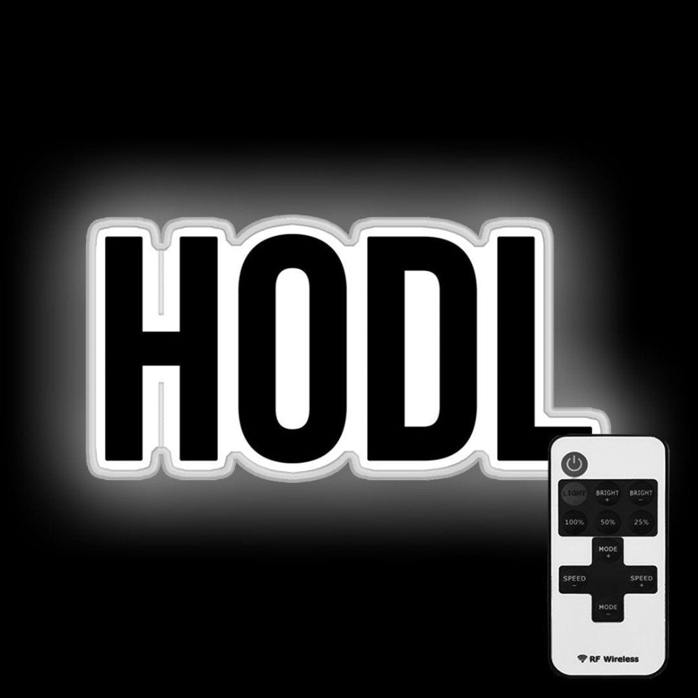 Hodl Led Neon Sign For Restaurant Wall Decor - Shineneon