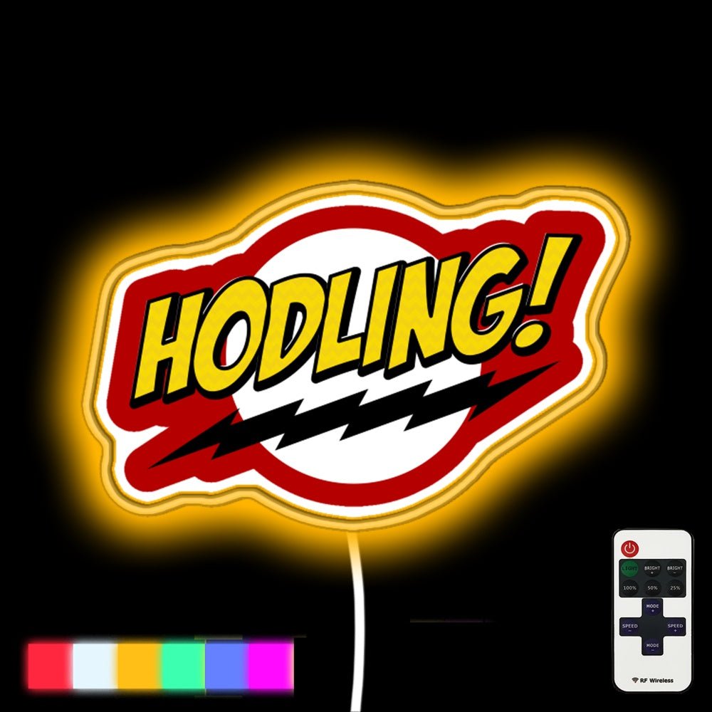 Hodling For Crypto Led Neon Sign - Shineneon