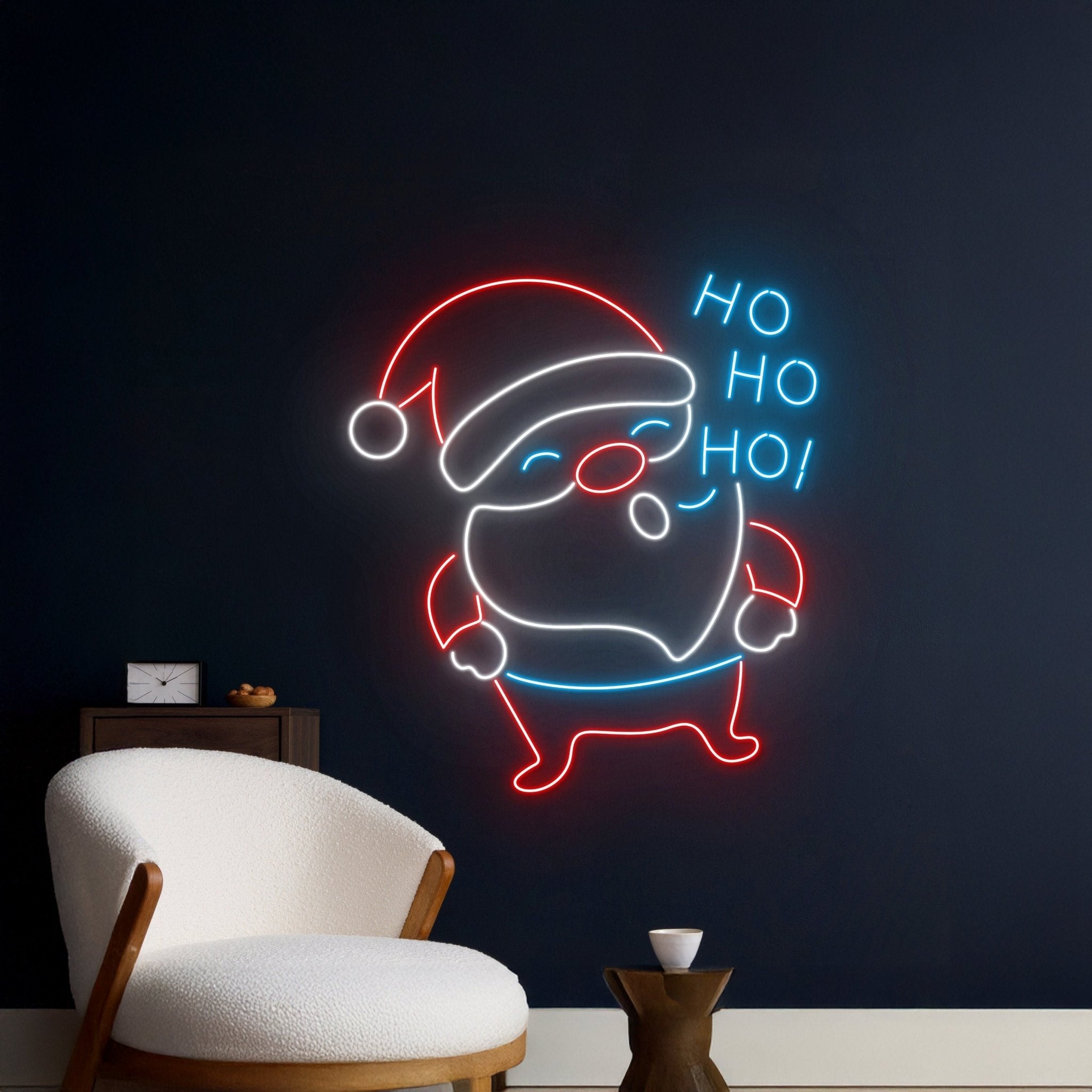 Hohoho Neon Sign Merry Christmas Led Light Happy New Year Neon Light - Shineneon