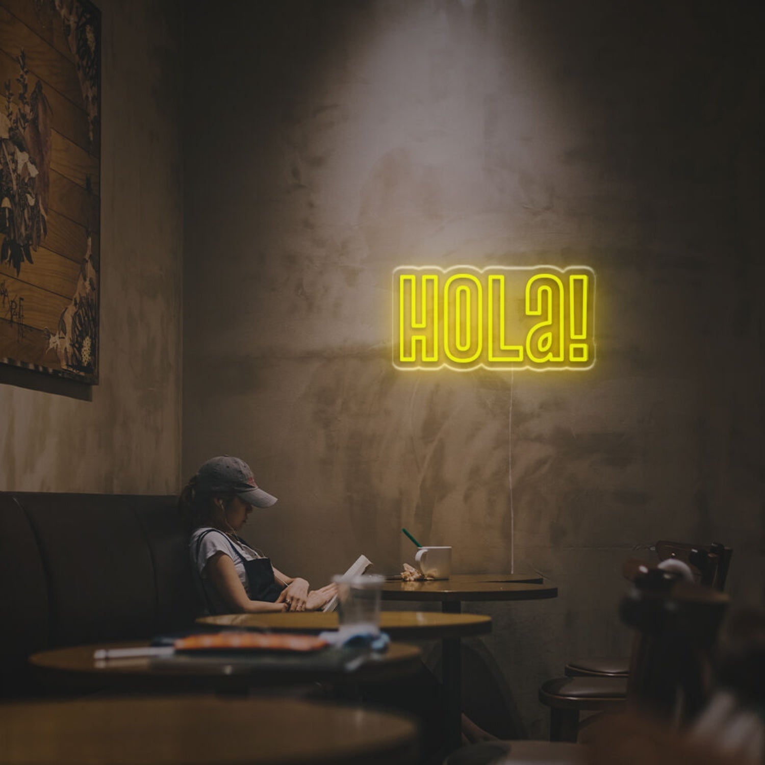 Hola For Home Decor Led Neon Sign Offices Bars - Shineneon