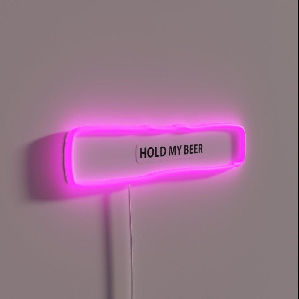 Hold My Beer Rgb Led Neon Sign - Shineneon