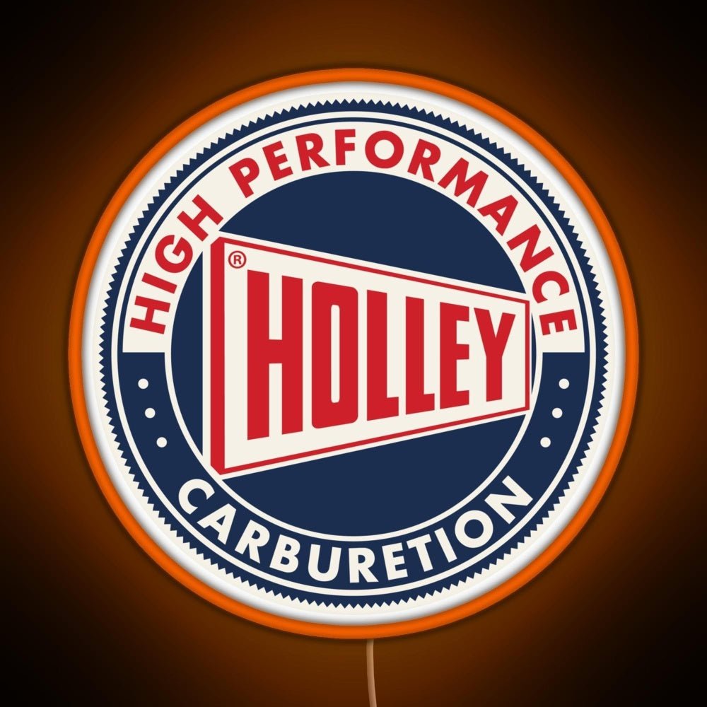 Holley High Performance Carburetion Rgb Neon Sign - Shineneon