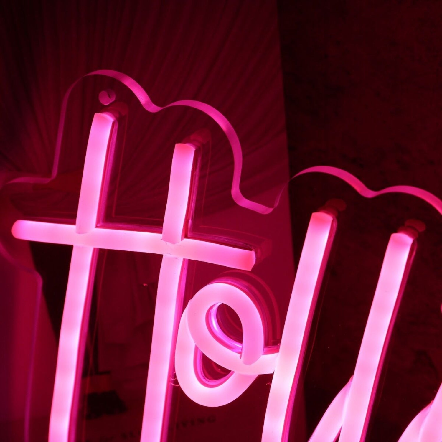 Hollywood Tans Red Led Neon Sign - Shineneon