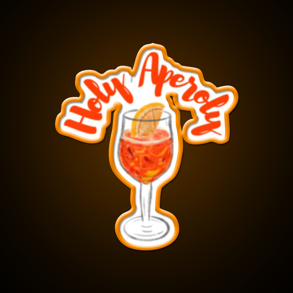 Holy Aperitif Cocktail Bar Decor Led Neon Sign Rgb Color - LED neon sign view 6