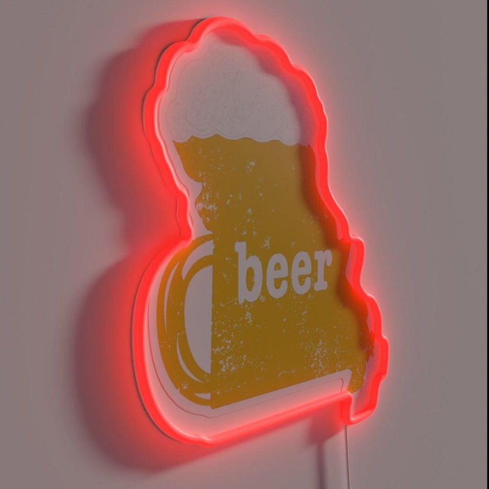 Home Brew Beer Funny Missouri Funny Beer Apparel Rgb Led Neon Sign - Shineneon
