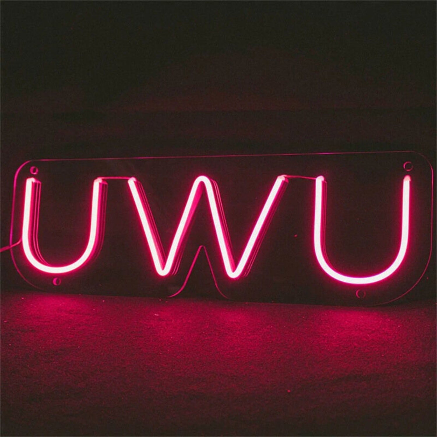 Home Decor Office Vibes And Bar Atmospheres Uwu Led Neon Sign - Shineneon