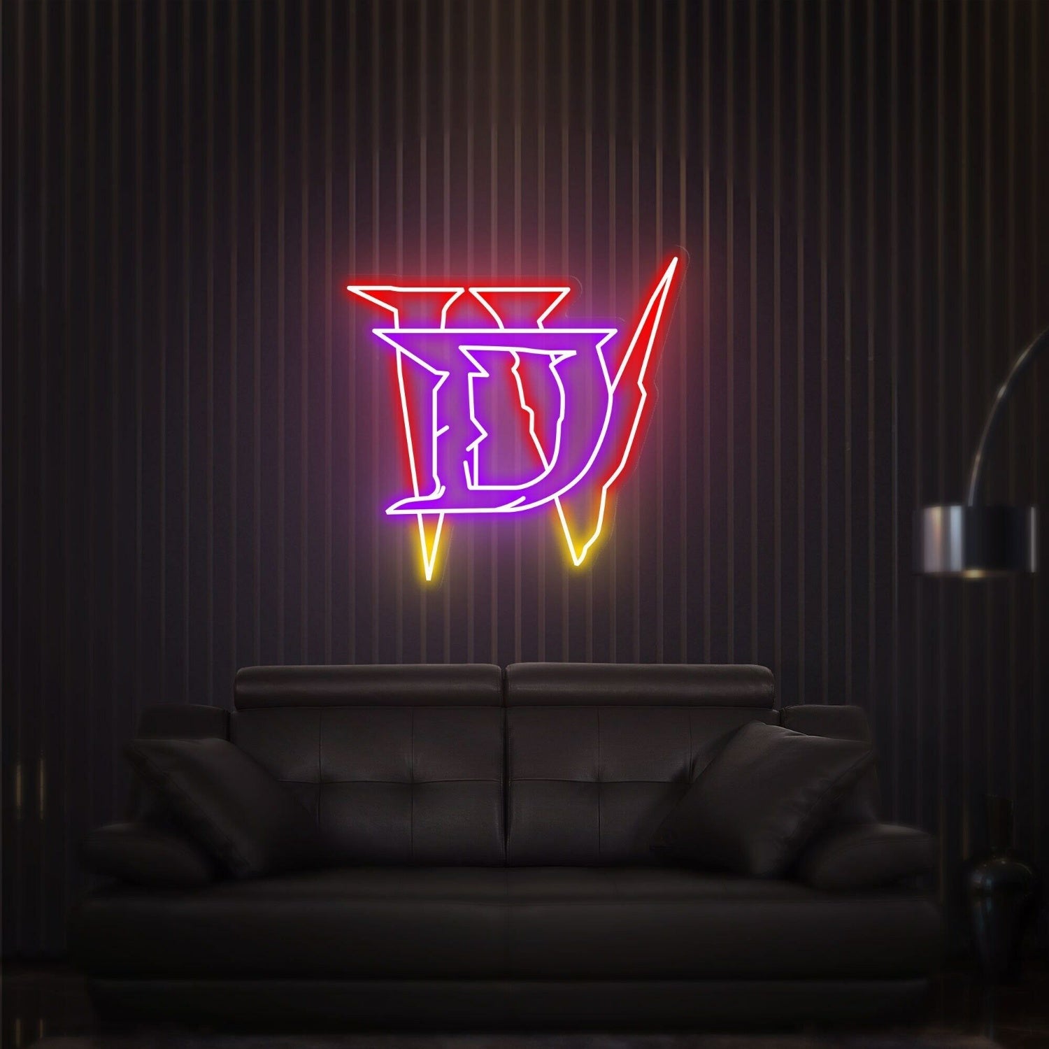 Home Diablo Led Neon Sign Game Rooms Office Decor And Parties - Shineneon