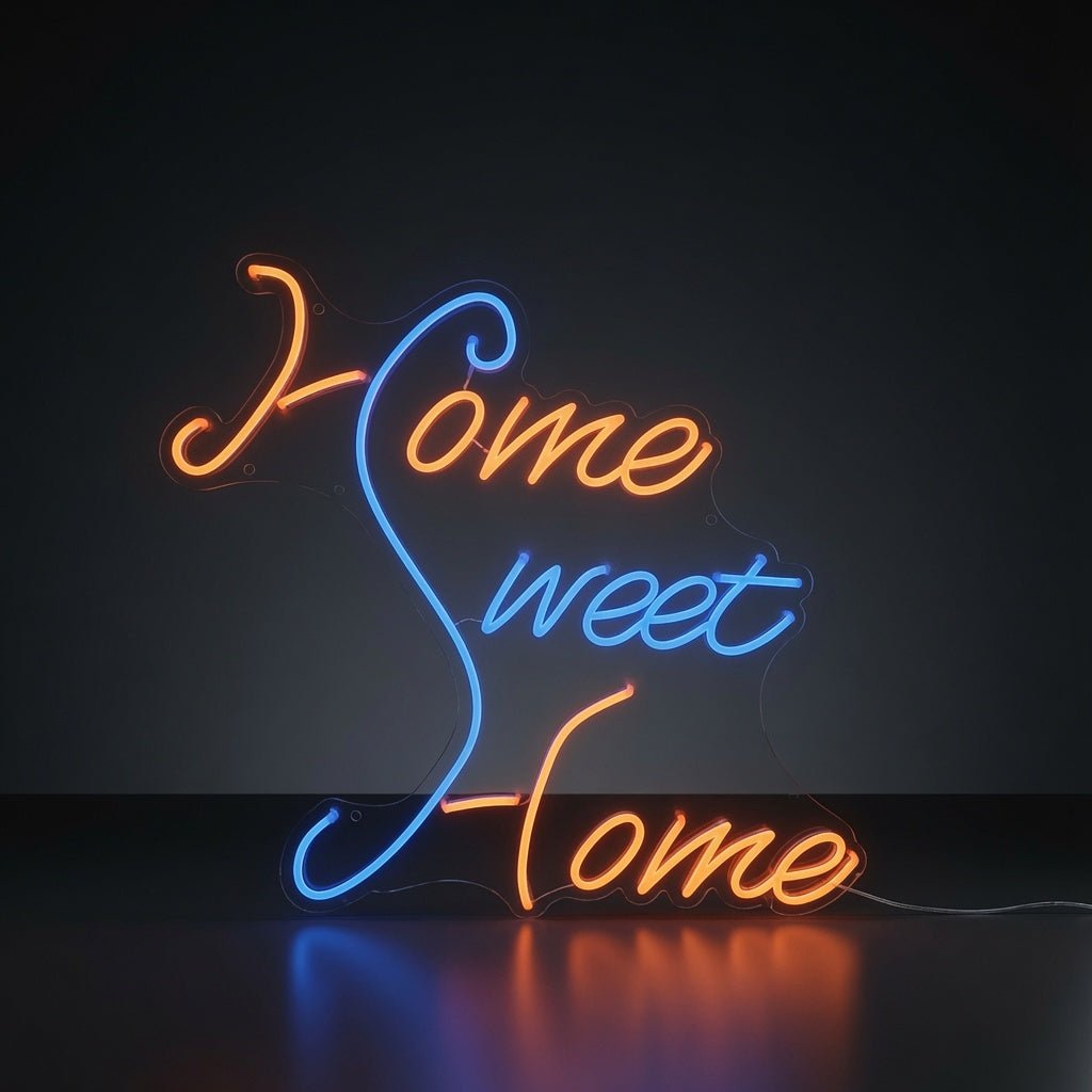 Home Sweet Home Handwritten LED Neon Sign - Shineneon