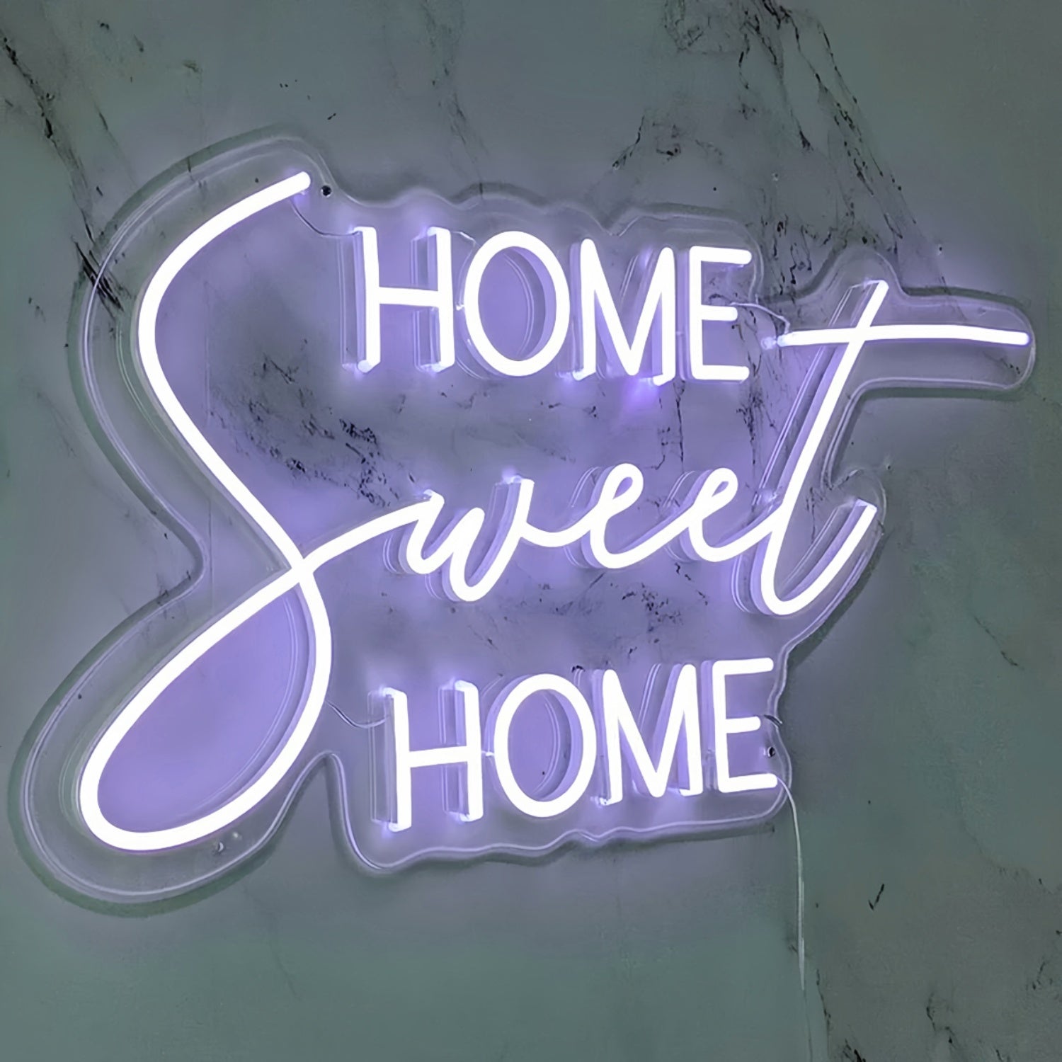 Home Sweet Home Led Neon Sign Abode With Comfort And Charm - Shineneon