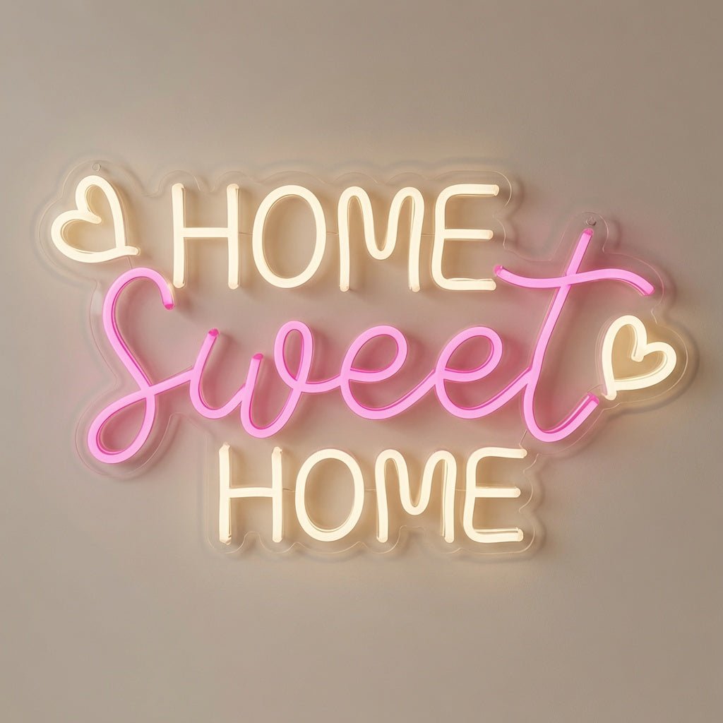 Home Sweet Home LED Neon Sign Home Decor - Shineneon