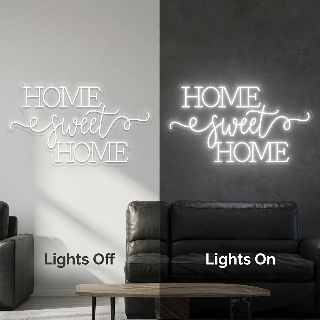 Home Sweet Home LED Neon Sign Home Wall Art - Shineneon