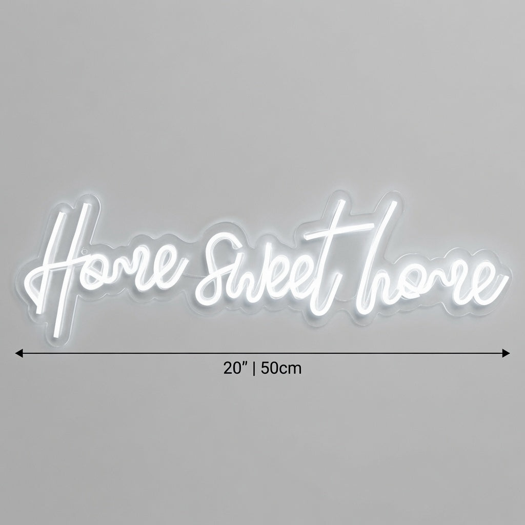 Home Sweet Home LED Neon Sign Living Room Decor - 04 Size Image