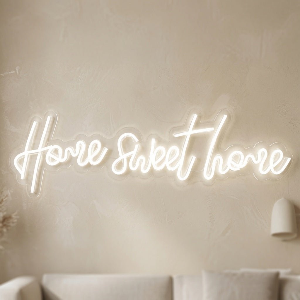 Home Sweet Home LED Neon Sign Living Room Decor - Shineneon