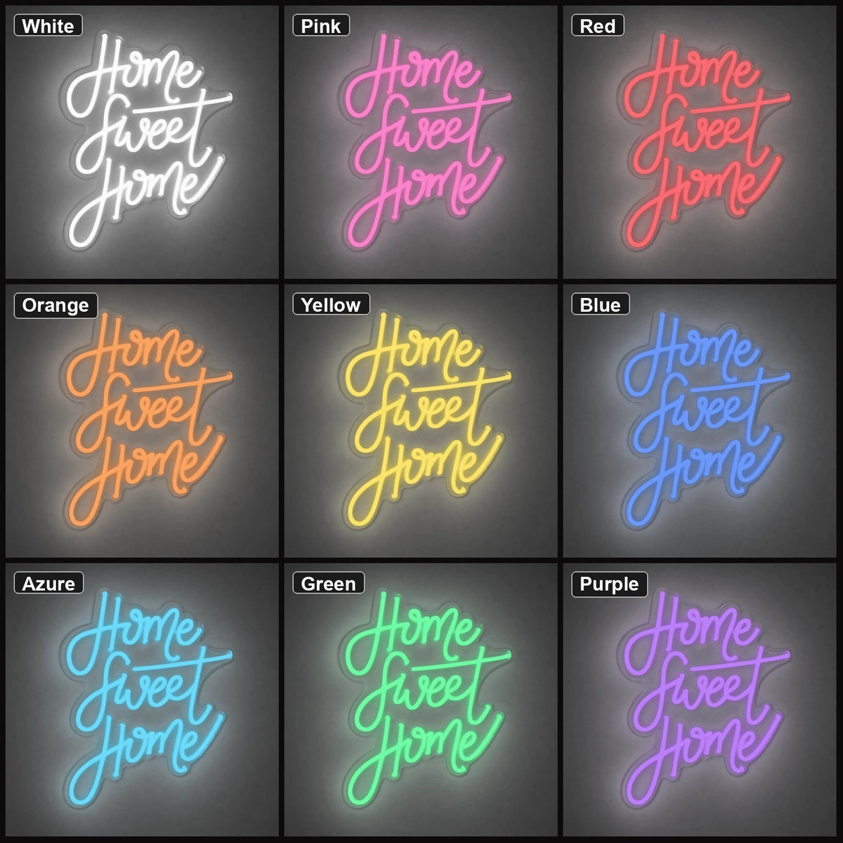 Home Sweet Home Man Cave LED Neon Sign Garage Neon Sign - Shineneon
