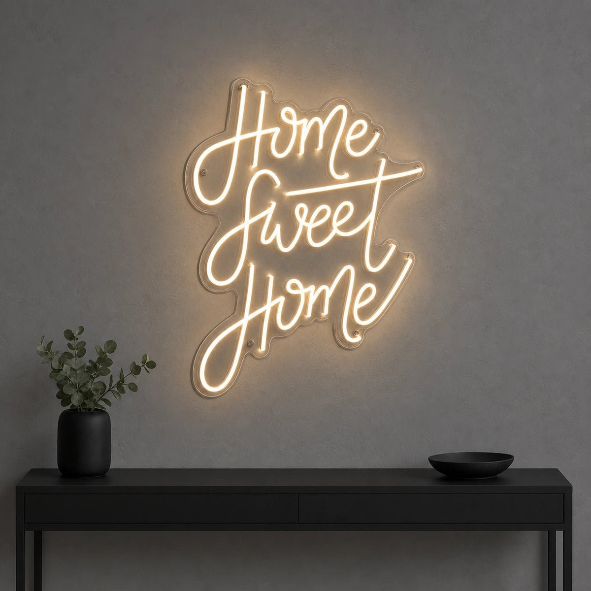 Home Sweet Home Man Cave LED Neon Sign Home Bar Wall Decoration - Shineneon