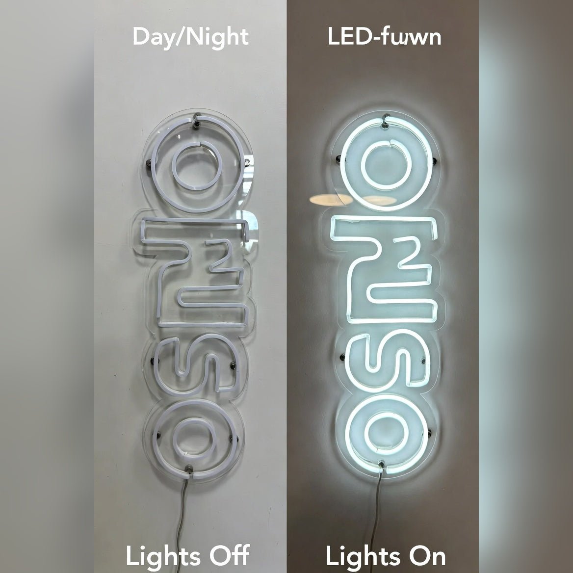 Home Sweet Home Minimal LED Neon Sign Wall Neon Sign - Shineneon