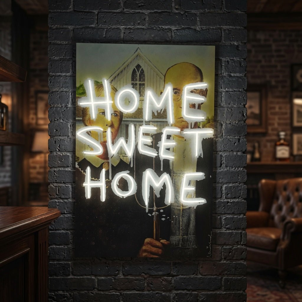 Home Sweet Home Minimal LED Neon Sign Wall Neon Sign - Shineneon