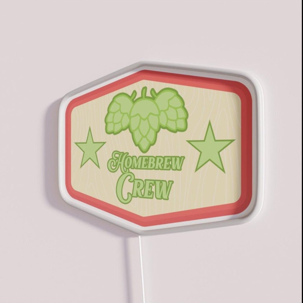 Homebrew Crew Badge Rgb Led Neon Sign - Shineneon
