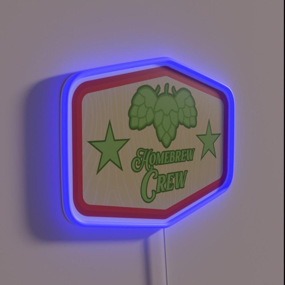 Homebrew Crew Badge Rgb Led Neon Sign - Shineneon