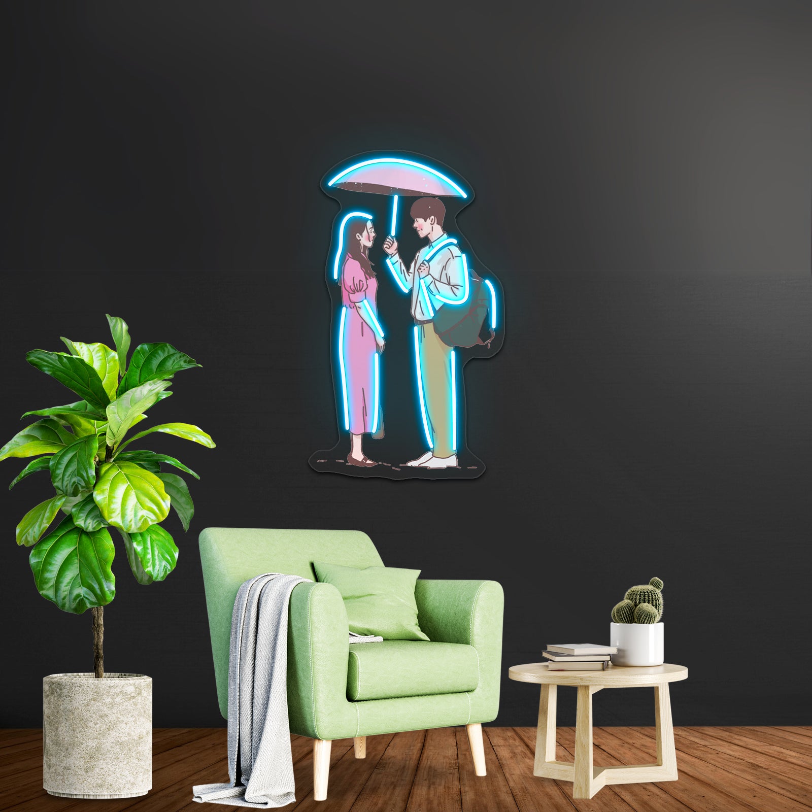 I Am All That Is Man Artwork Led Custom Signs