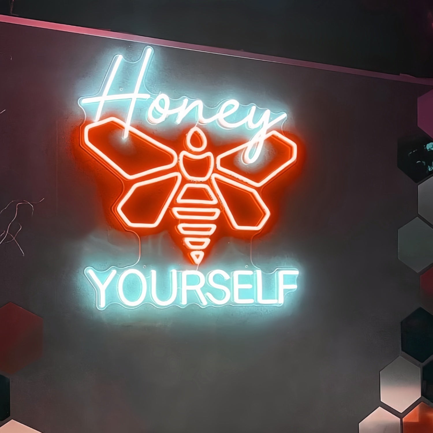 Honey Bee Yourself Neon Sign | Shineneon