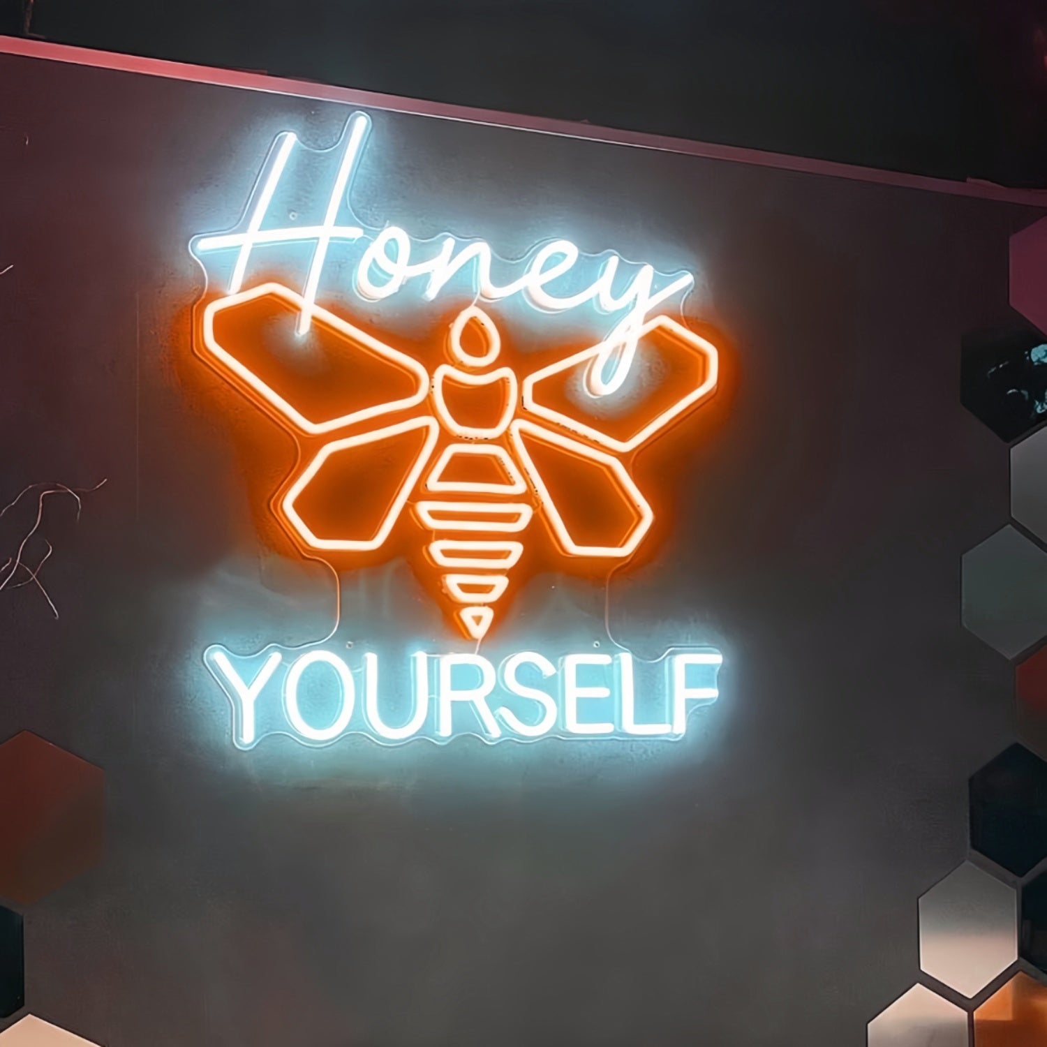 Honey Bee Yourself Neon Sign | Shineneon