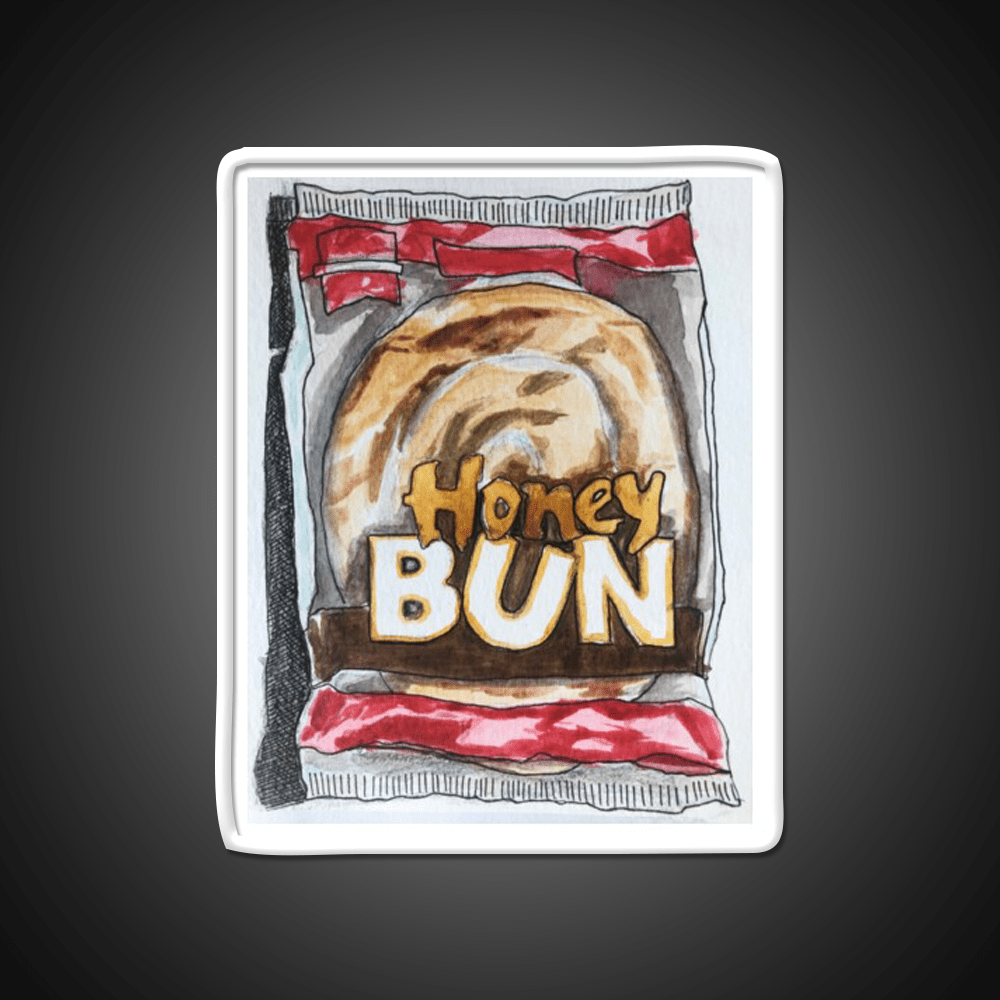 Honey Bun Snack Food Led Neon Sign Rgb Color - Shineneon
