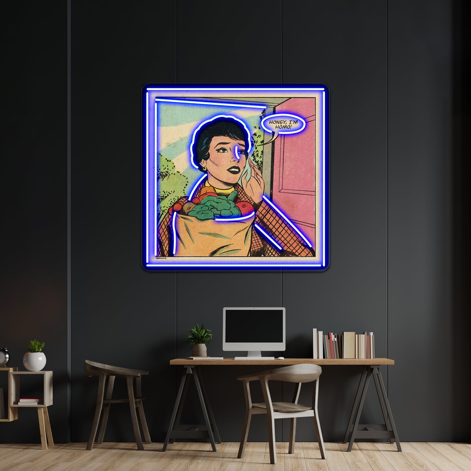 Honey Im Homo Artwork Led Custom Signs