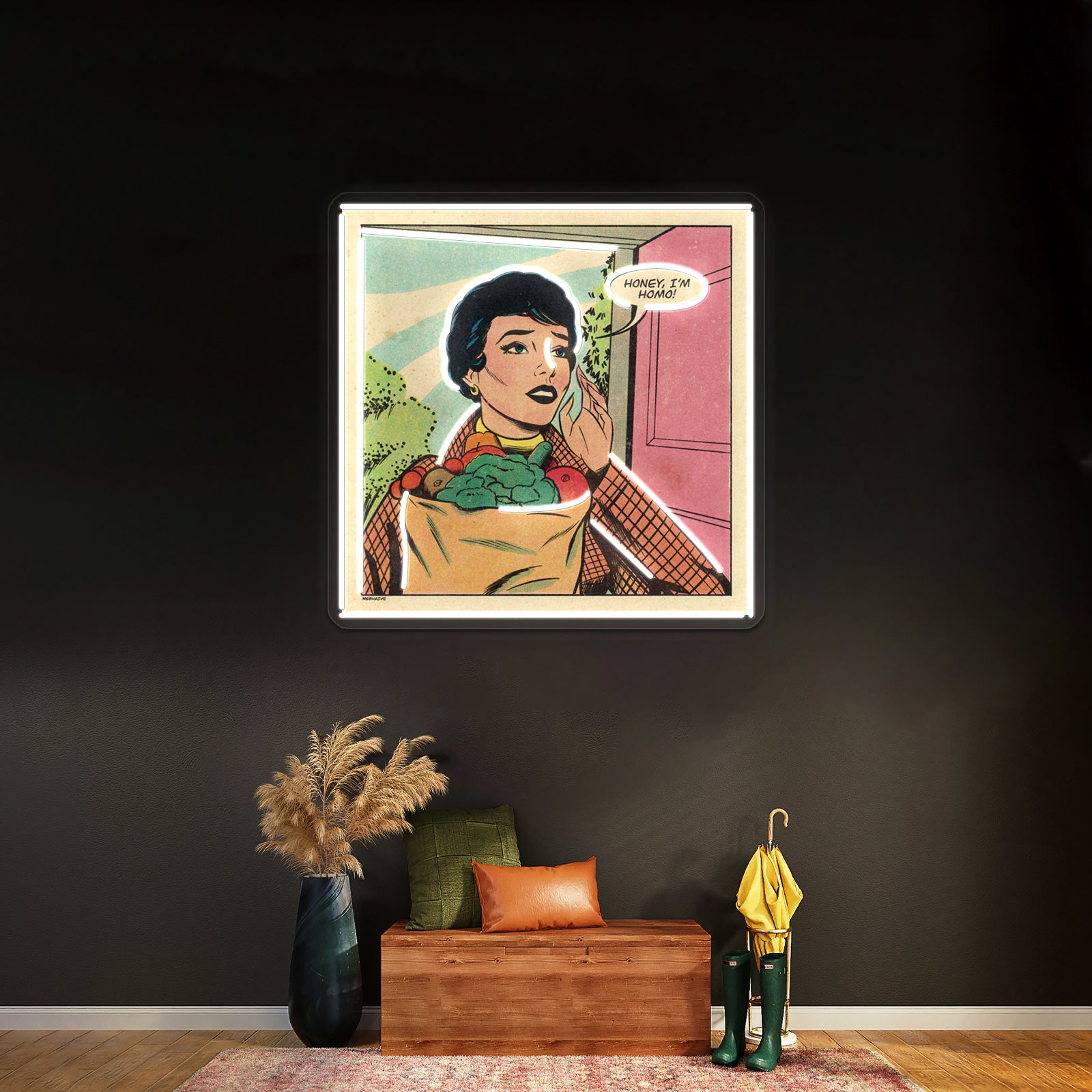 Honey Im Homo Artwork Led Custom Signs