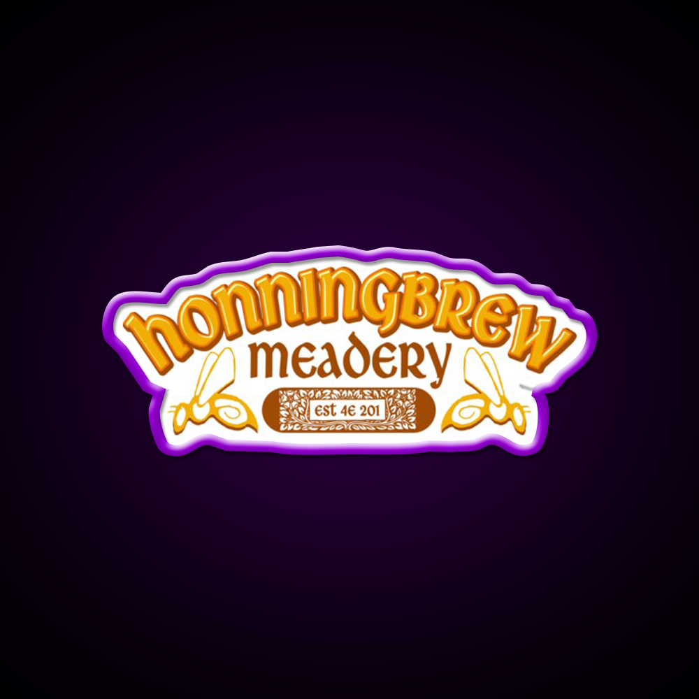 Honningbrew Meadery Beer Bar Decor Led Neon Sign Rgb Color - LED neon sign view 9