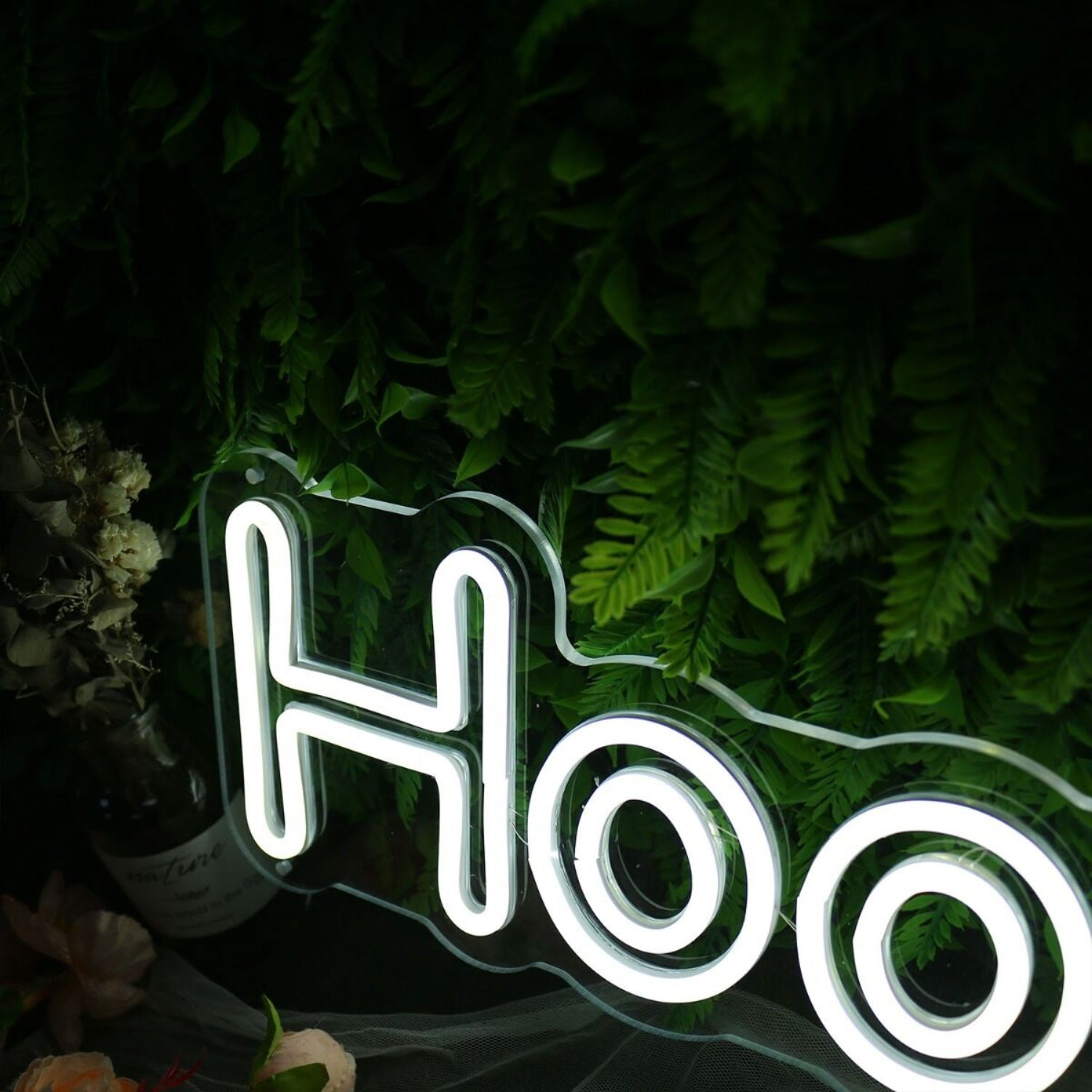 Hoop Talk White Led Neon Sign - Shineneon