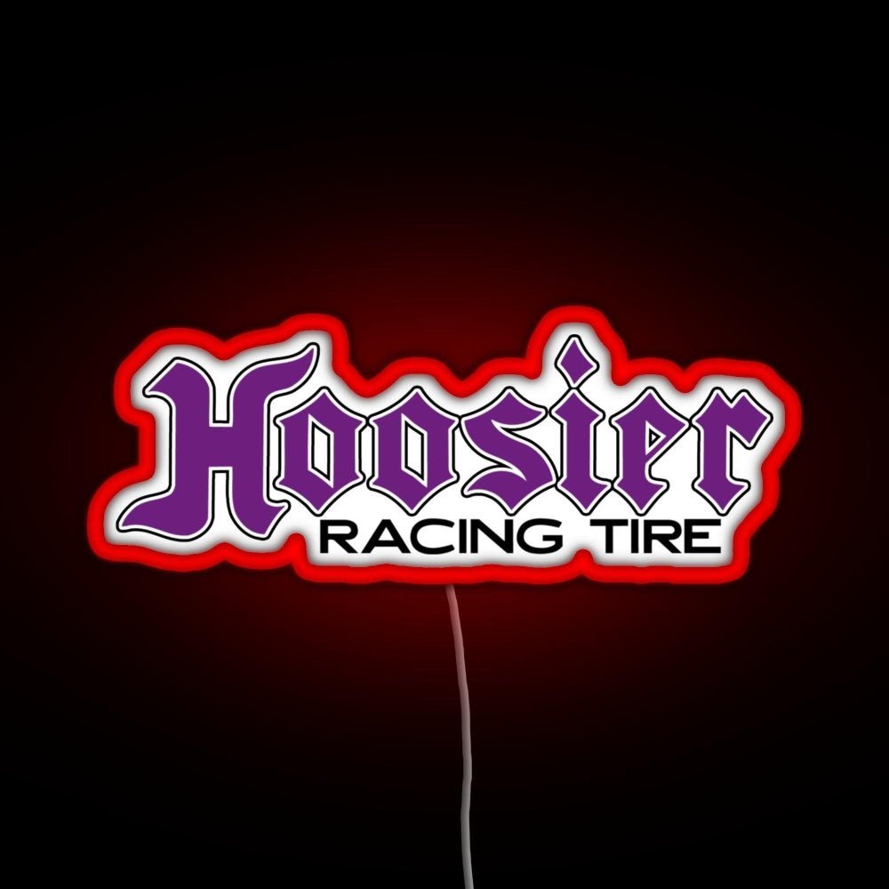 Hoosier Tire Rgb Led Neon Sign Pop Wall Art - Shineneon
