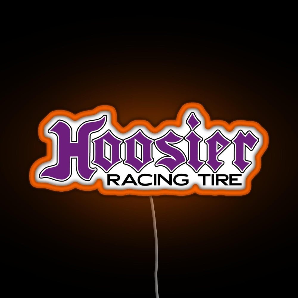 Hoosier Tire Rgb Led Neon Sign Pop Wall Art - Shineneon