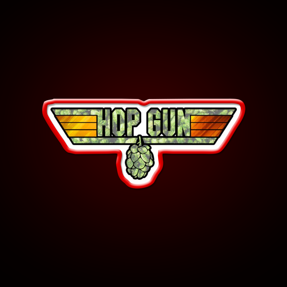 Hop Gun Beer Bar Decor Led Neon Sign Rgb Color - LED neon sign view 10