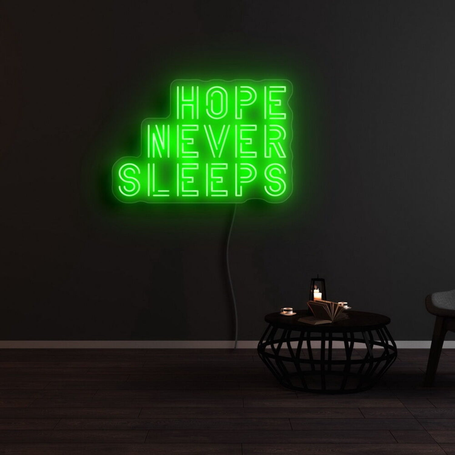 Hope Never Sleeps Led Neon Sign | Shineneon