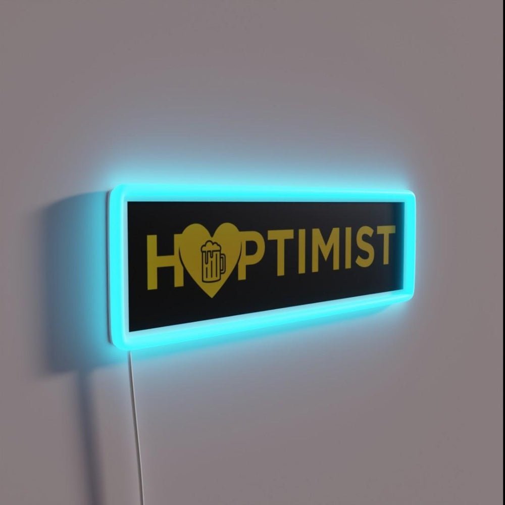 Hoptimist Definition Craft Beer Design Rgb Led Neon Sign - Shineneon