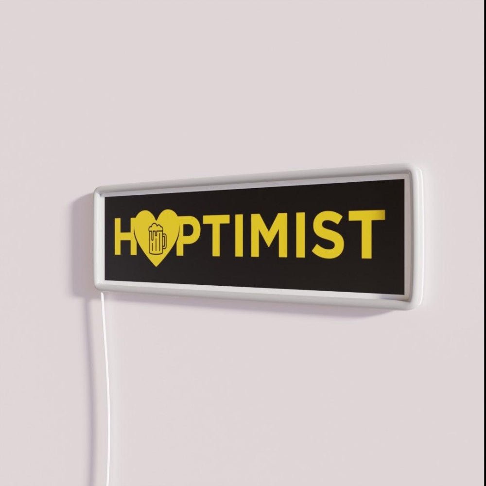Hoptimist Definition Craft Beer Design Rgb Led Neon Sign - Shineneon