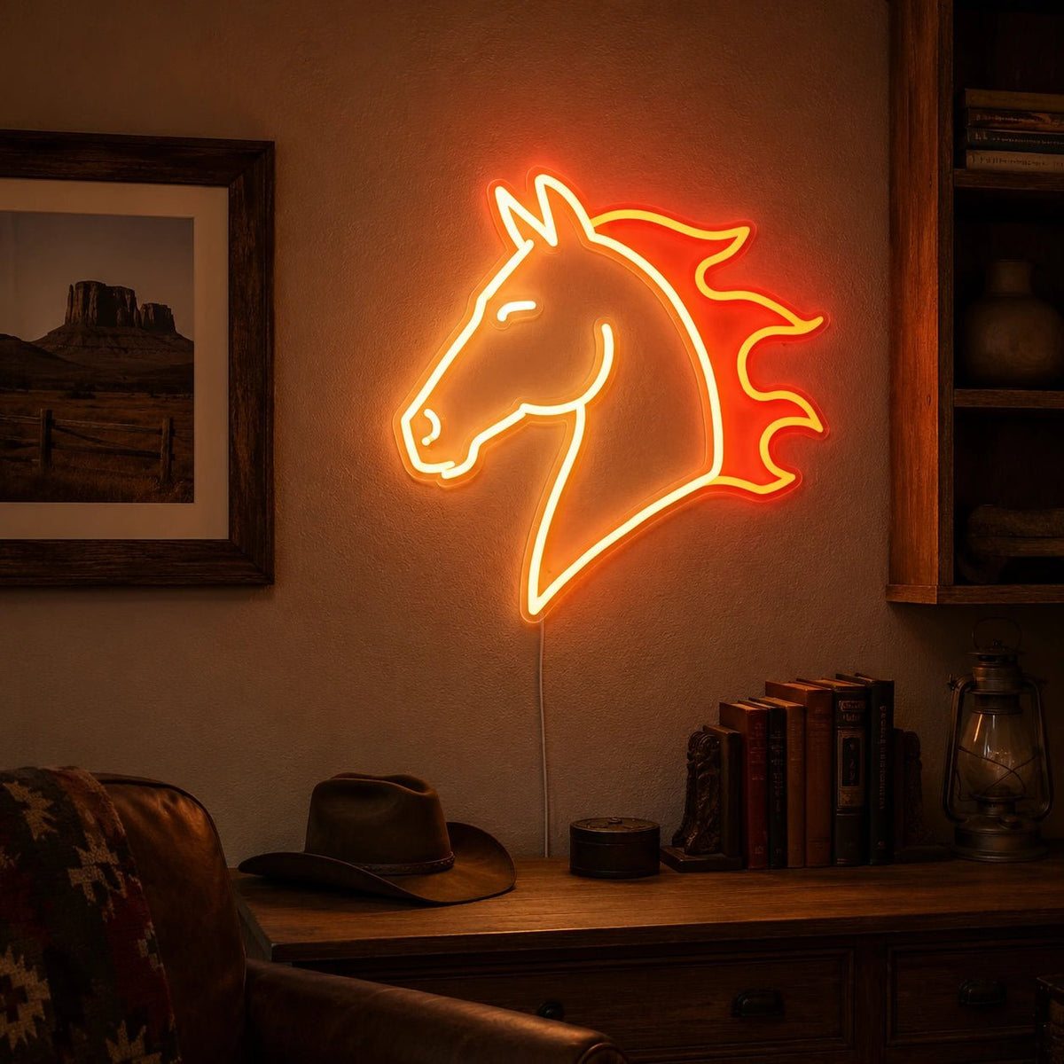 Horse Head LED Neon Sign - Shineneon