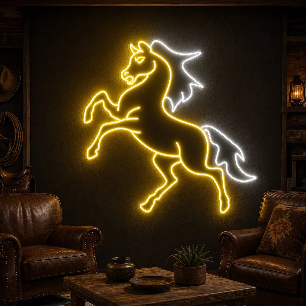 Horse LED Neon Sign Man Cave Neon Sign - Shineneon